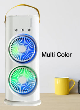 Portable Air Cooler Fan with Mist & Remote – Stay Cool Anywhere ❄️